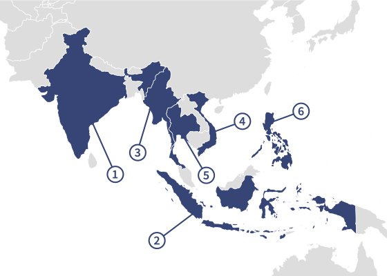 送出し機関提携国